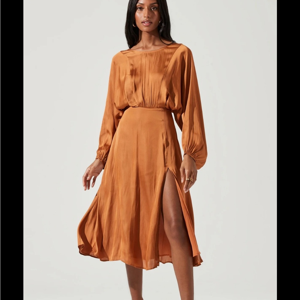 Astr the label copper dress